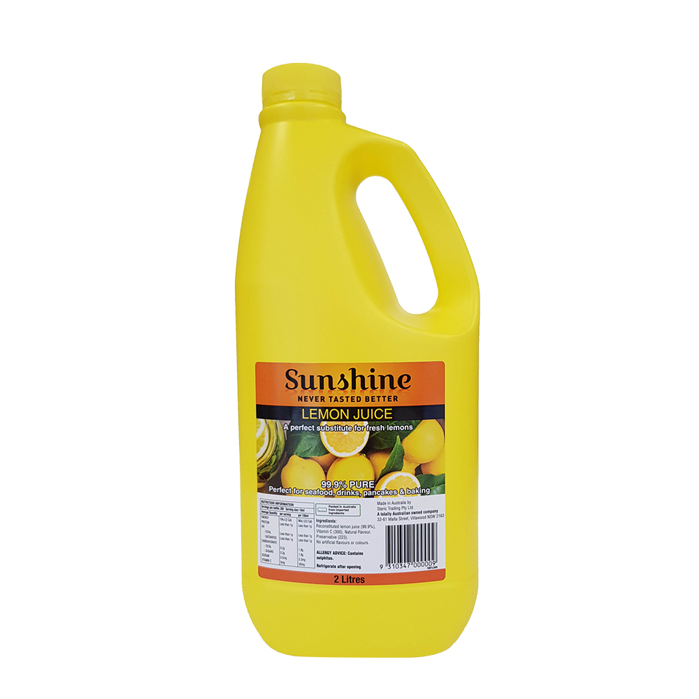 2L bottle lemon juice