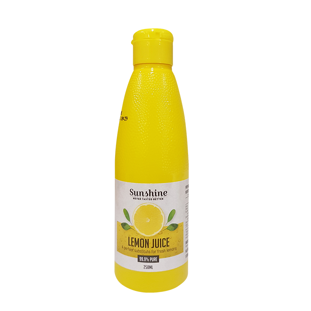 250ml bottle lemon juice